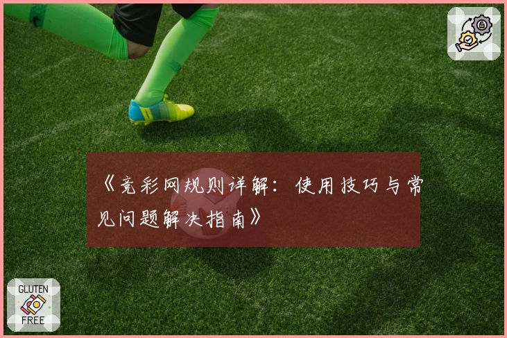 《竞彩网规则详解：使用技巧与常见问题解决指南》