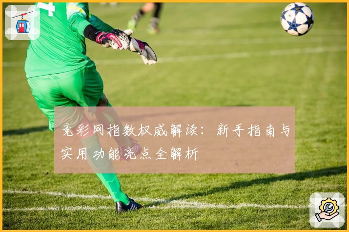 竞彩网指数权威解读：新手指南与实用功能亮点全解析